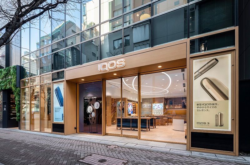 アイコスムーンシルバー特設IQOSストア